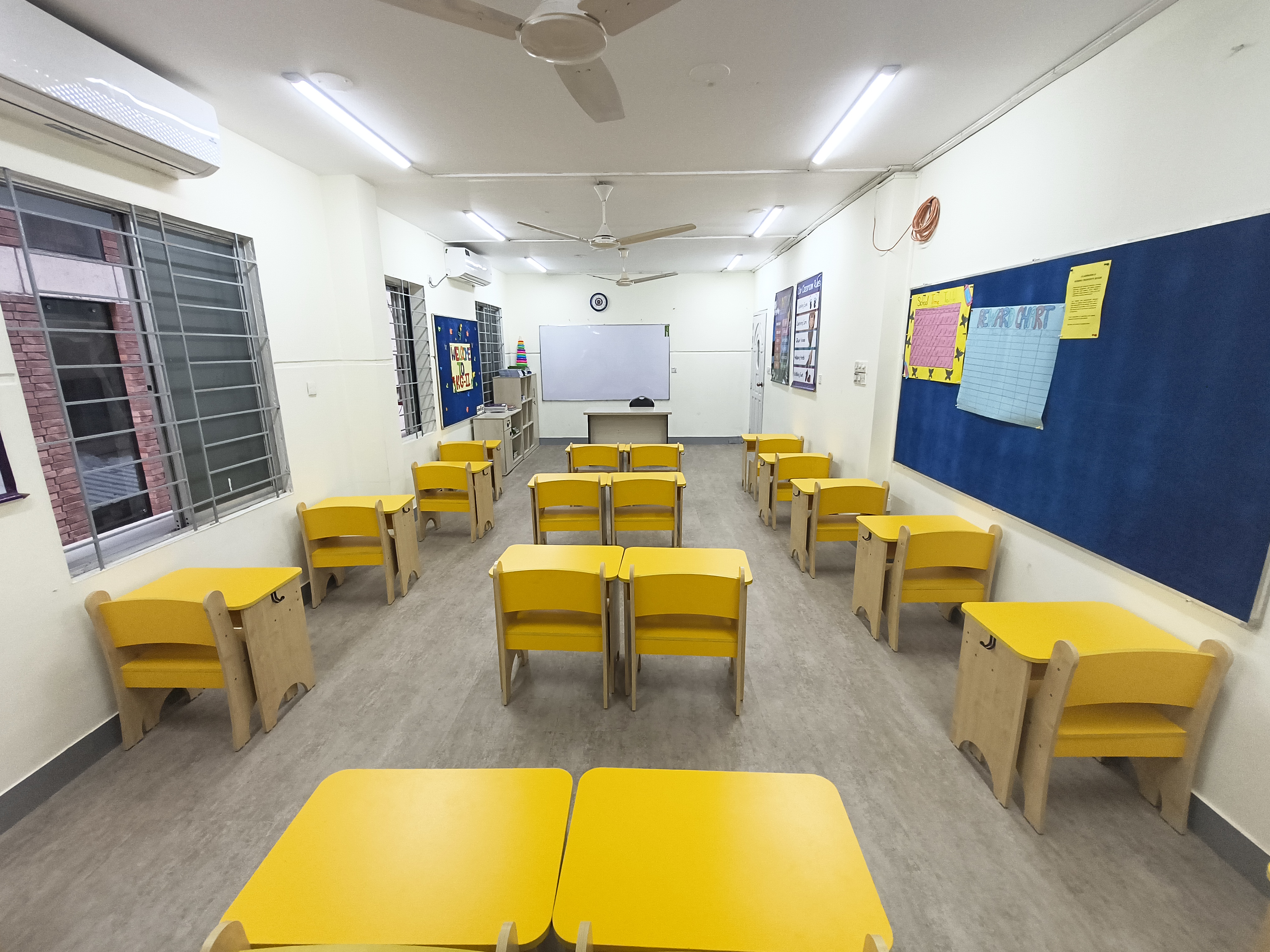 Modern, Well-Equipped Classrooms
