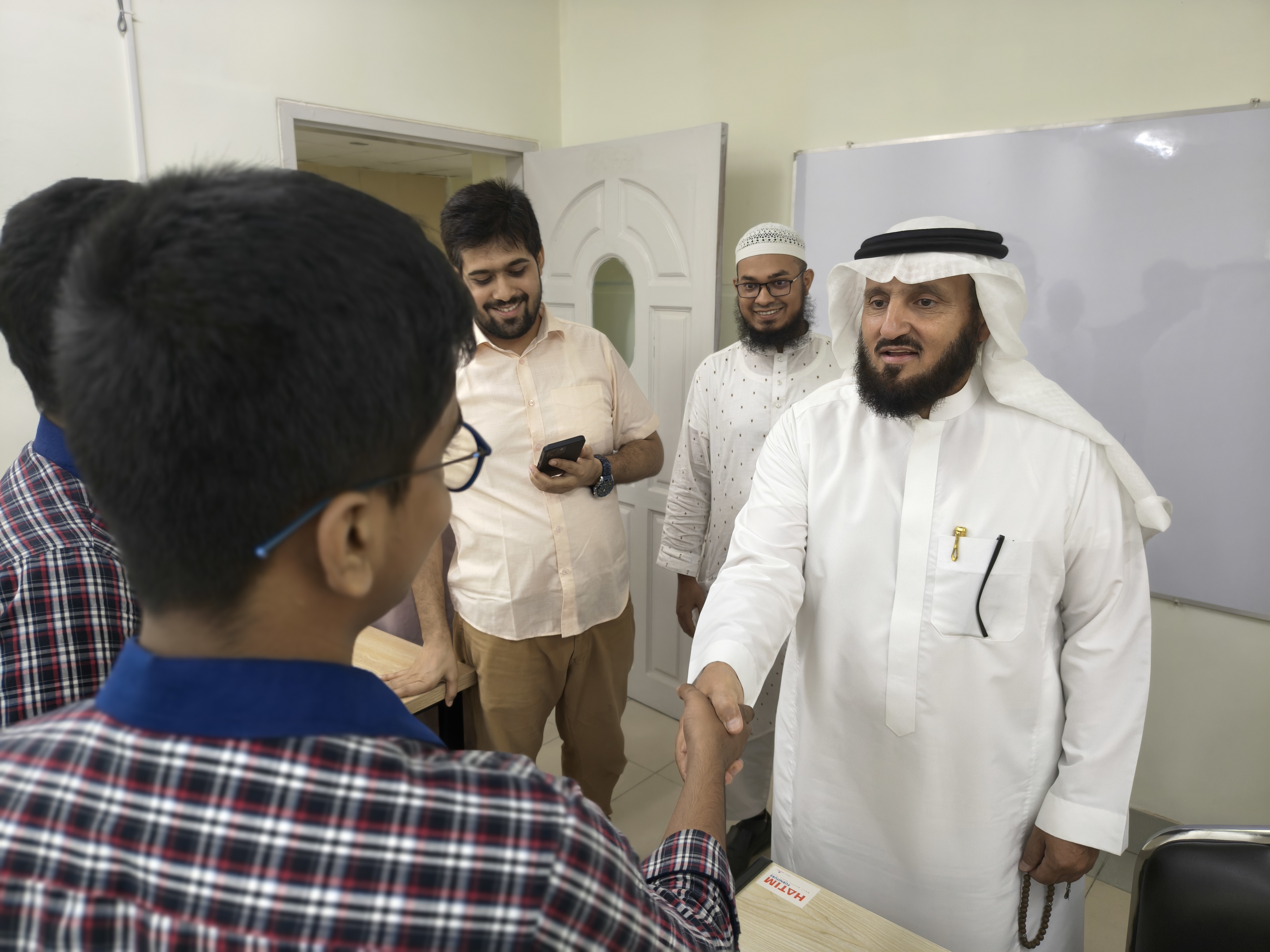 Dr. Abdullah Faisal Al-Zahrani visited our school with the aim of further enriching and developing Islamic culture.